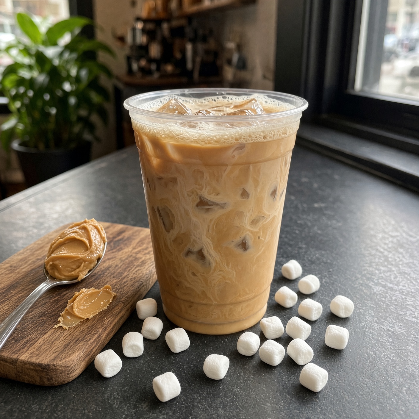 An iced Fluff-a-Nutter
