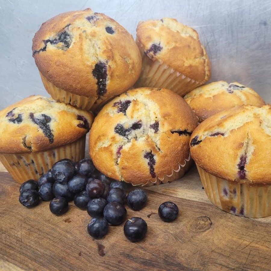 Blueberry muffins from The Nook